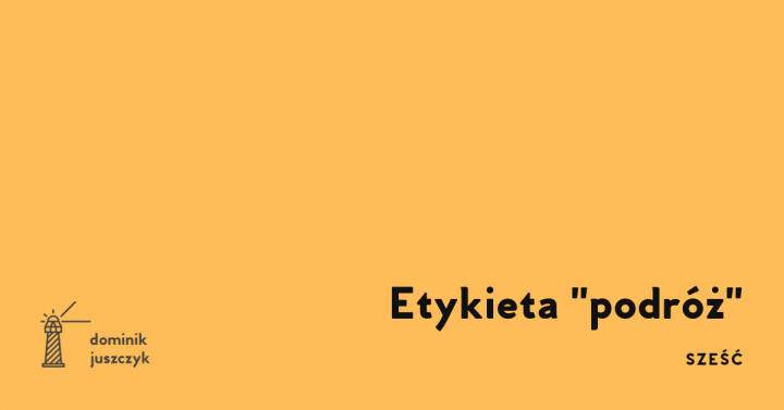 Etykieta podróż